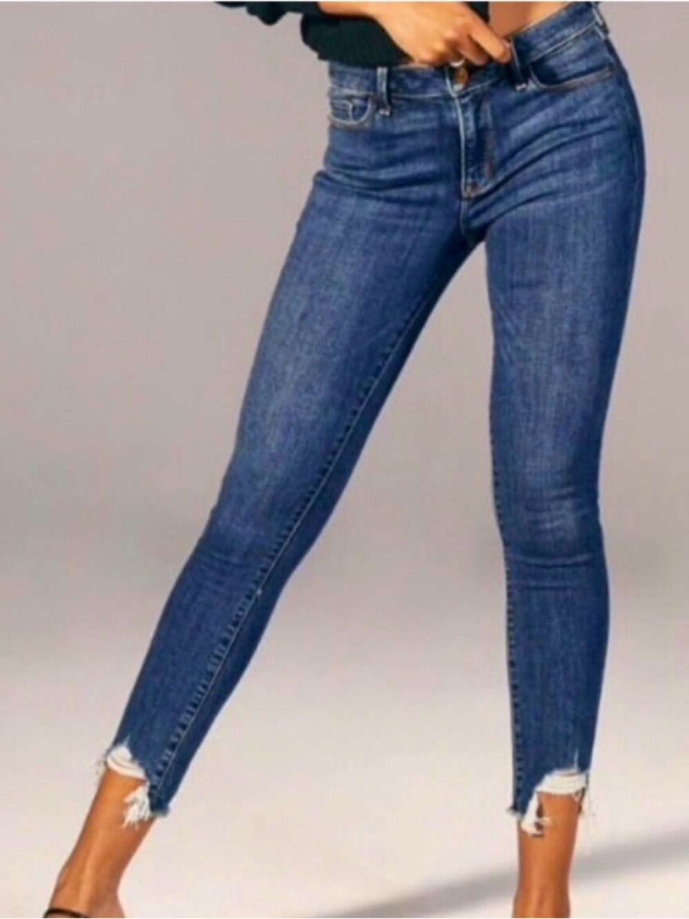 Women’s Abercrombie & Fitch Harper Low rise ankle Jeans